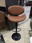 Elegant Leather Bar Stool - 4