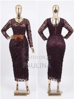 Paulina Beaded Lace Blouse and Iro Skirt Set