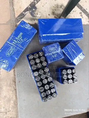 Heavy Duty 12.5mm (1/2 Inch) Letter/Number Punch Sets