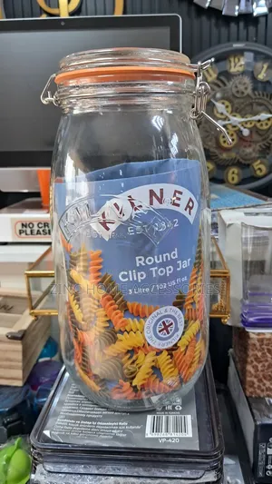 Kilner 3L Round Clip Top Glass Storage Jar