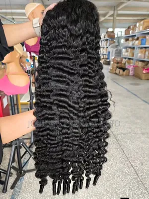 30" Raw Vietnam Burmese Curls Wig with HD Closure