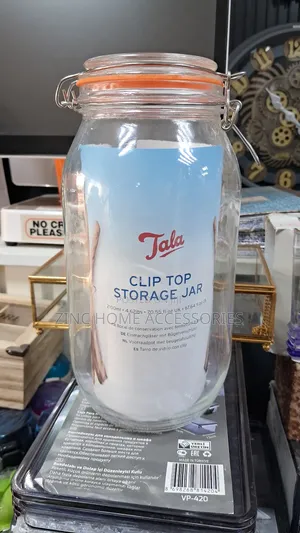Kilner Clip Top Storage Jar - 2100ml White