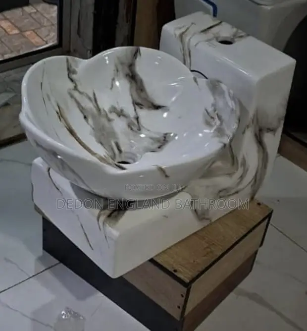England Standard Marble Hanging Basin - 1