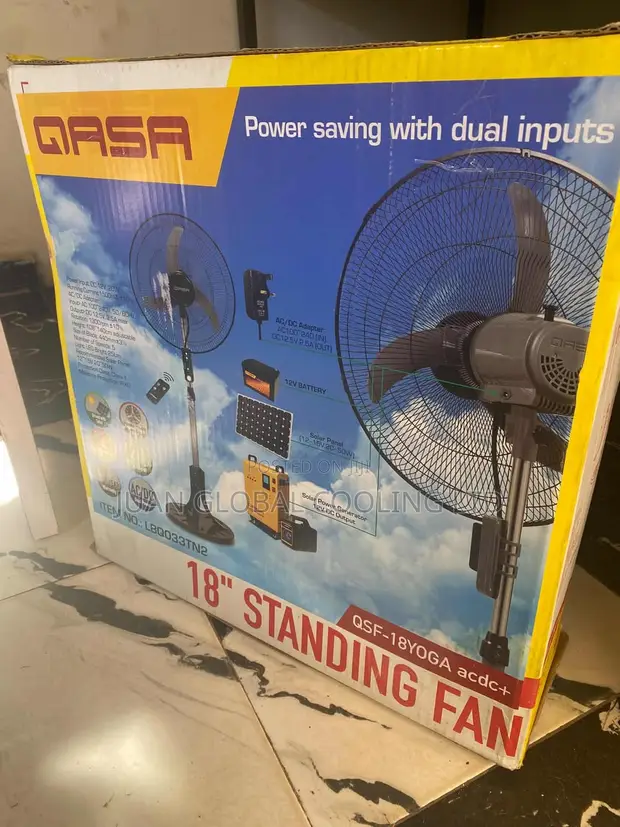 18" AC/DC Standing Fan QSF-18 YOGA ACDC+ - 1