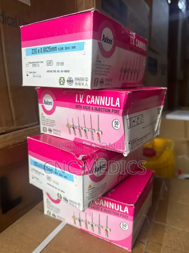 IV Cannula with Valve & Injection Port - 1
