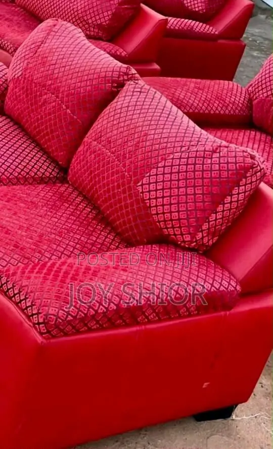Home Interiors Red Sofa Chairs (Set of 2) - 1