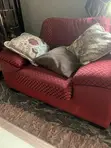 Home Interiors Red Sofa Chairs (Set of 2) - 3