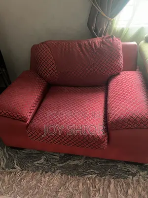 Home Interiors Red Sofa Chairs (Set of 2)