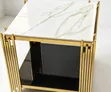 Home Interiors Side Stool Mai Sama Da Marble - 1