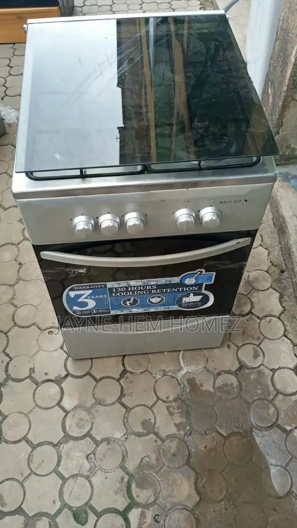 Maxi 50x50 Wutar Lantarki Daya Mai Masu Gas Guda Uku Da Oven Da Grill - 1