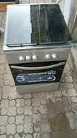 Maxi 50x50 Wutar Lantarki Daya Mai Masu Gas Guda Uku Da Oven Da Grill - 1