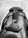 Quality Handmade Leather Slides - Size 42-44 - 1