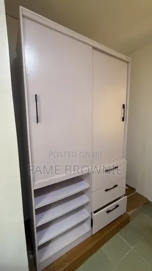 Clean White Sliding Wardrobe for Sale