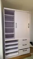 Clean White Sliding Wardrobe for Sale - 2