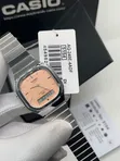 Casio 5154 AQ-240E Analog-Digital Silver Chain Watch - 2