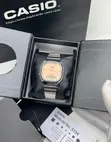 Casio 5154 AQ-240E Analog-Digital Silver Chain Watch - 5