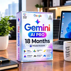 Google Gemini AI Pro + 5TB Storage + 18 Months Subscription