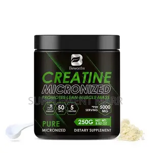 Micronized Creatine Monohydrate 5000mg/250g Powder
