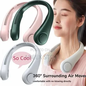 Portable Neck Fan - USB Rechargeable