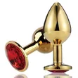 Zestin Butt Plug na Zinariya - 2