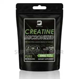 Micronized Creatine Monohydrate 5000mg/500g Powder