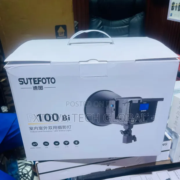 SuteFoto P100 Bi-Color LED Video Light - 1