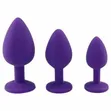 Icon Silicone Butt Plug Set - 4