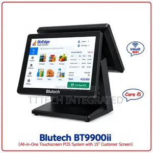 Blutech BT9900ii Dual-Screen Touchscreen POS System