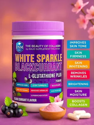 White Sparkle Black Currant Beauty Supplement