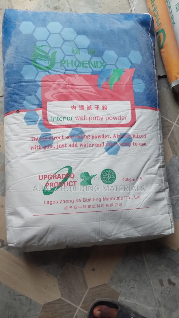 Phoenix Interior Wall Putty Powder – 40kg - 1
