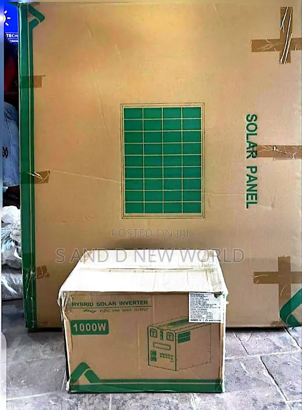 Felicitysolar 1000W Hybrid Solar Generator - 1