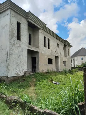 5-Bedroom Uncompleted Duplex for Sale, Nut Road, Abraka