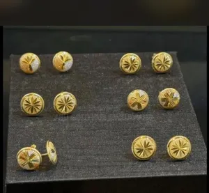 18 Karat Gold Earrings