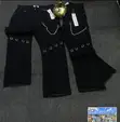 Ok Jeans Baggy Fit Mazan Ji-Kasa Mai Launuka Daban-Daban - 3