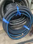 Heavy Duty Rubber Fuel Hose - Blue Stripe - 1.5"/2" - 2