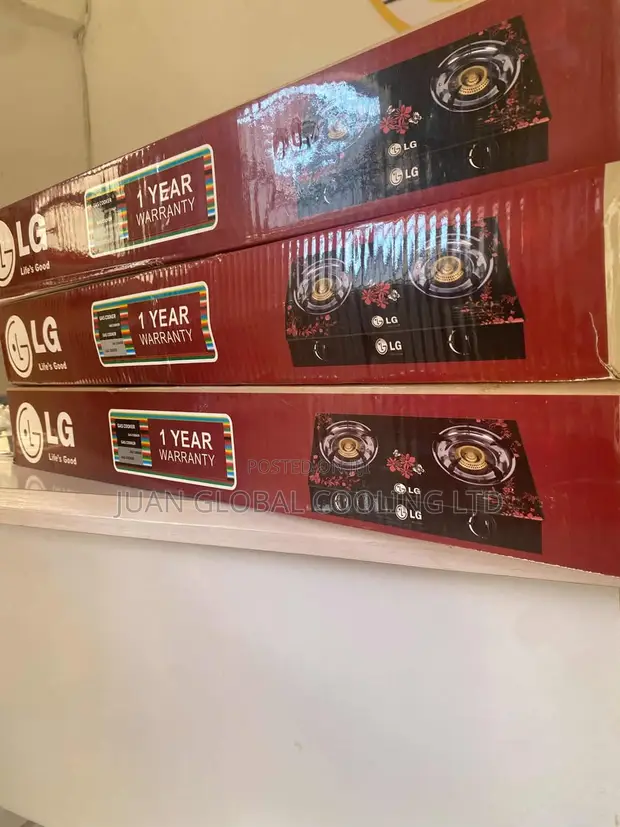 LG Table Top 2 Burner Gas Cooker (Glass Top) - 1