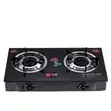 LG Table Top 2 Burner Gas Cooker (Glass Top) - 3