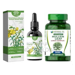 South Moon Dendrobium & Mullein Extract Drops & Capsules
