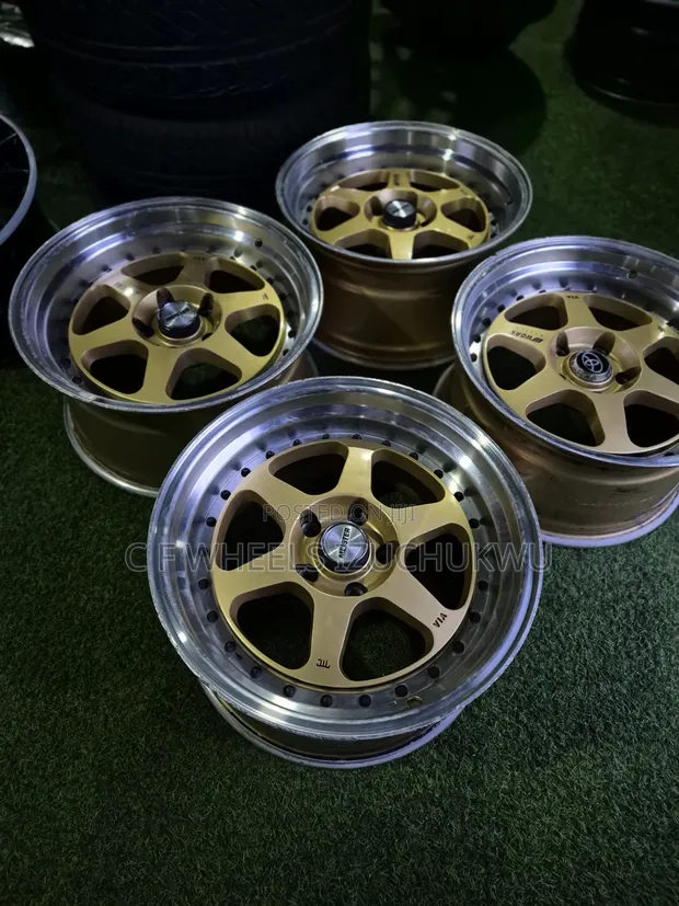 17-Inch WORK DEEP DISH Racing Wheels - 1