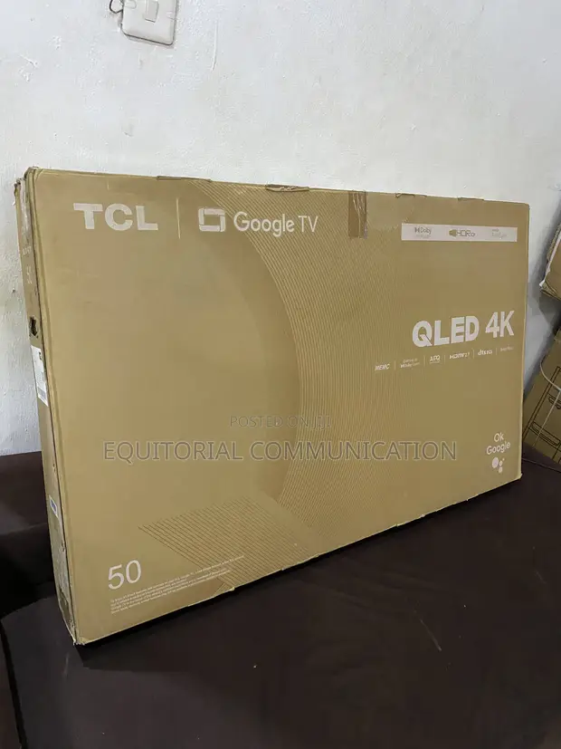 TCL 50C645 50-Inch QLED Smart TV (100-240V) - 1