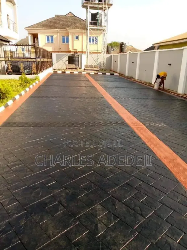 Stamped Concrete Flooring Services by LEO-MONIS NIG ENTERPRISE - 1