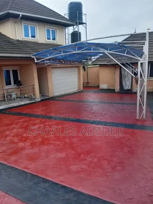 Stamped Concrete Flooring Services by LEO-MONIS NIG ENTERPRISE