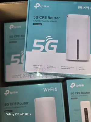 TP-Link WiFi 6 5G CPE SIM Router Dual Band NX500