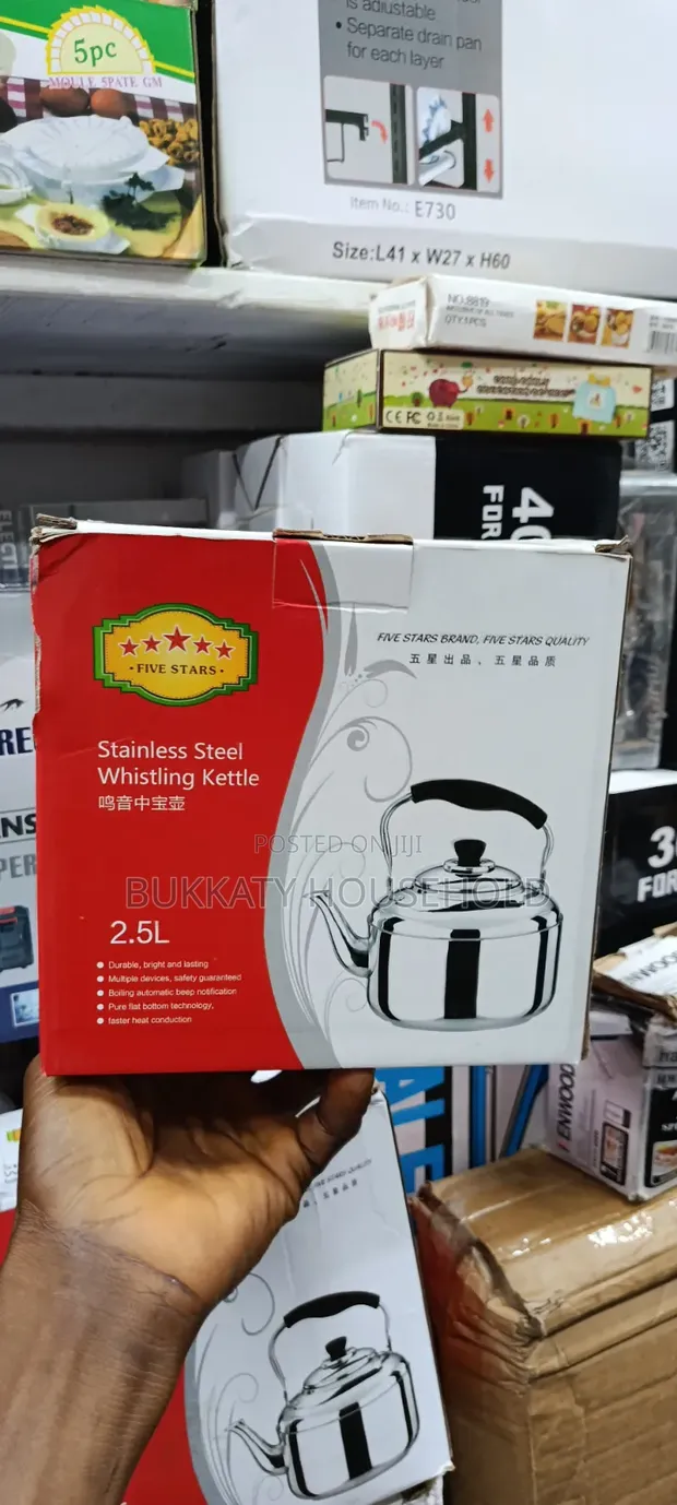 3L Bakin Karfe Kettle - 1
