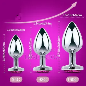 Silver Butt Plugs Set - Icon