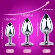 Silver Butt Plugs Set - Icon - 3
