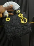 Christian Dior Butterfly Bag - Black - 1