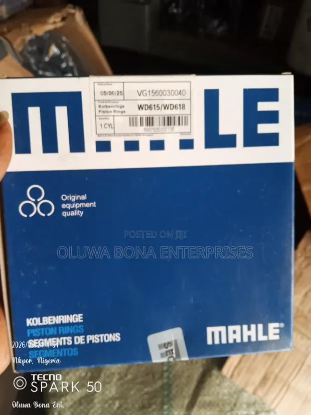 Mahle Piston Rings for Howo Trucks - 1