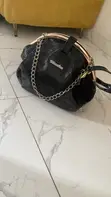 Croc Women's Black Leather Handbag - 5