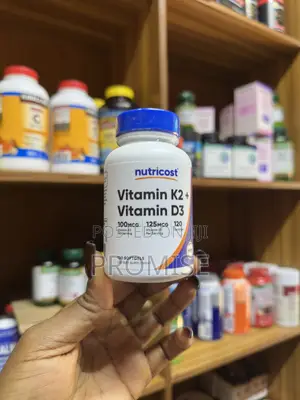 Nutricost Vitamin D3 + K2 Softgels